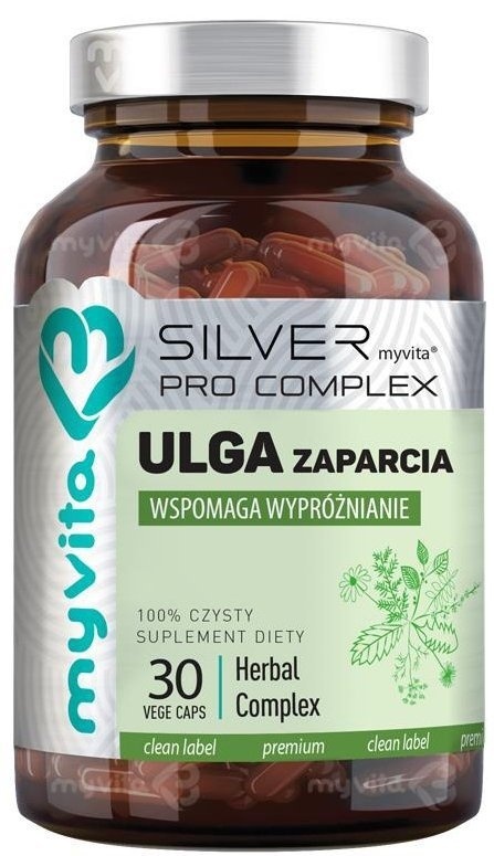Ulga Zaparcia SILVER PURE, MyVita, 30 kapsułek