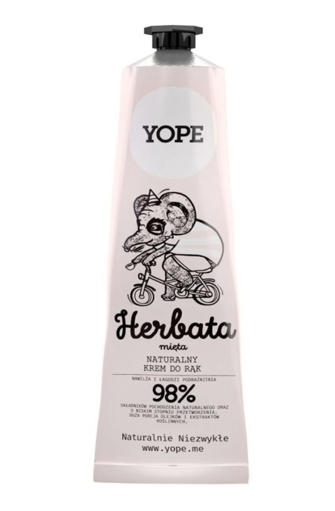 YOPE Krem do rąk HERBATA i MIĘTA 100ml