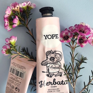 YOPE Krem do rąk HERBATA i MIĘTA 100ml