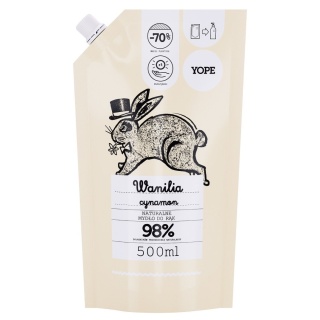 YOPE Mydło w płynie WANILIA i CYNAMON Doypack 500ml