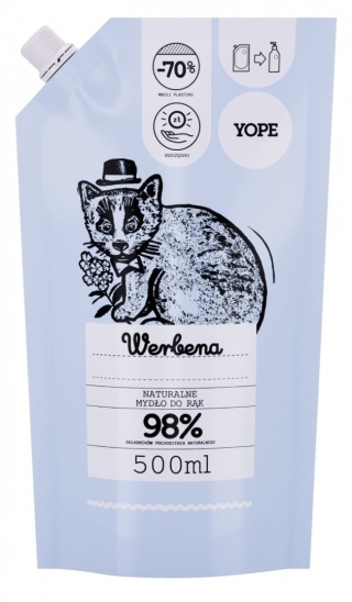YOPE Mydło w płynie WERBENA Doypack 500ml