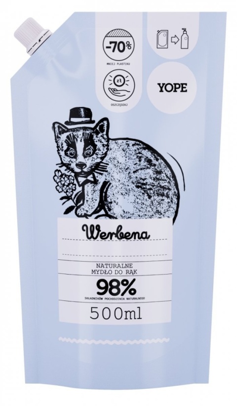 YOPE Mydło w płynie WERBENA Doypack 500ml