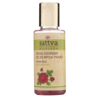 Żel do Mycia Twarzy Róża Indyjska Sattva, 100ml