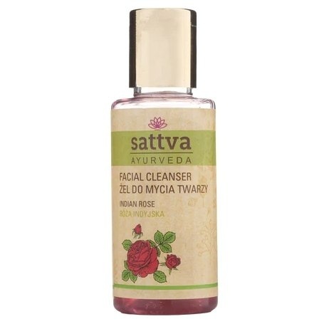 Żel do Mycia Twarzy Róża Indyjska Sattva, 100ml