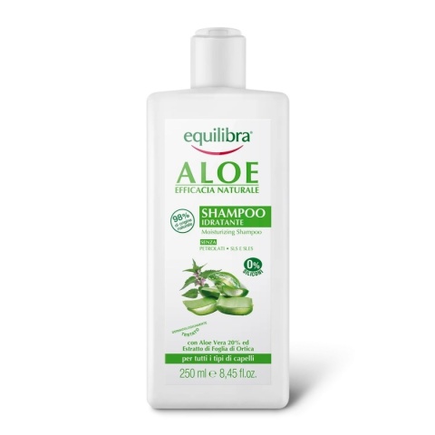 Equilibra Aloe Szampon z aloesem - każdy rodzaj włosów 250ml