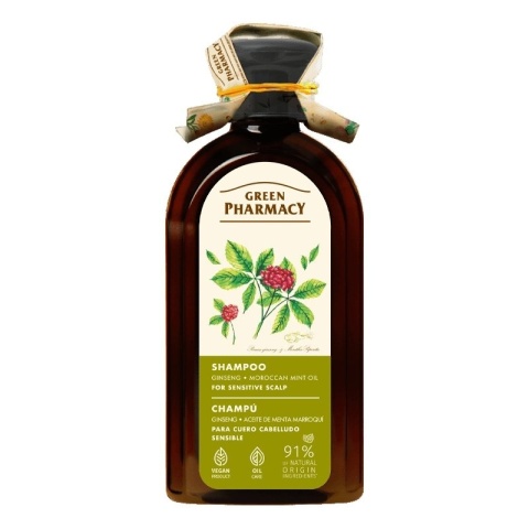 Green Pharmacy Szampon do włosów mieszanych Żeń-Szeń