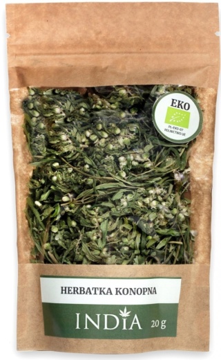 Herbatka Konopna 20g, India Cosmetics