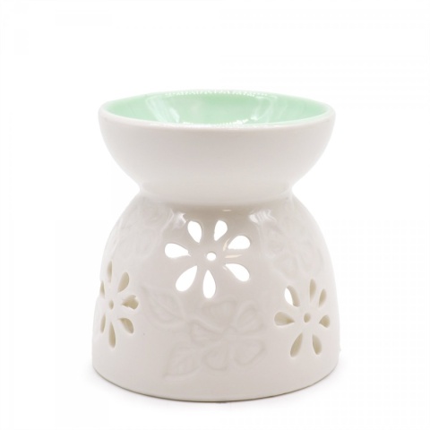Kominek Zapachowy Ceramiczny Kwiaty