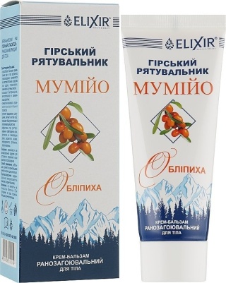 Krem Balsam Górski Ratownik z Mumio i Olejem Rokitnikowym 75ml, Eliksir
