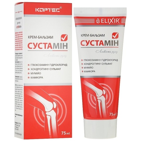 Krem Balsam na Stawy Sustamin, Elixir
