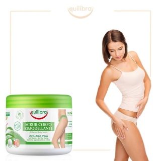 Modelujący Peeling Solny do Ciała Equilibra, 600ml