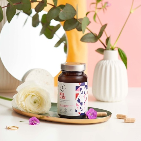 Moje Serce, Wsparcie Funkcji Serca, Aura Herbals, 60 kapsułek