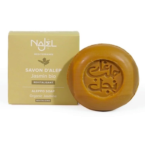 Mydło Aleppo Jaśminowe Najel, 100g