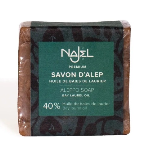 Mydło Oliwkowo-Laurowe Aleppo 40% Oleju Laurowego, Najel