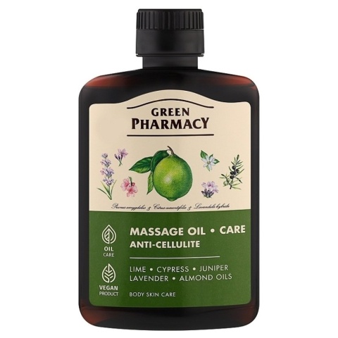 Olejek do pielęgnacji i masażu antycellulitowy GREEN PHARMACY, 200ml