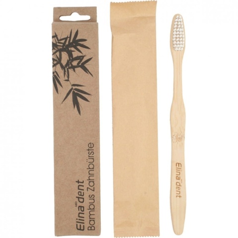 Bambusowa Szczoteczka do Zębów, Elina Bamboo, 1 sztuka