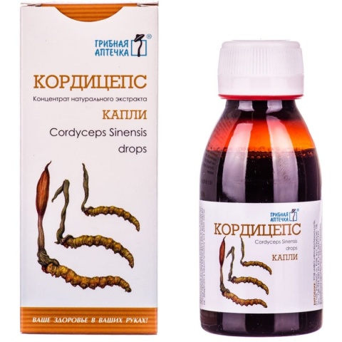 Kordyceps Krople, Cordyceps Sinensis, 100ml