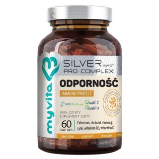 ODPORNOŚĆ Pro Complex, SILVER PURE, MyVita, 60 kapsułek