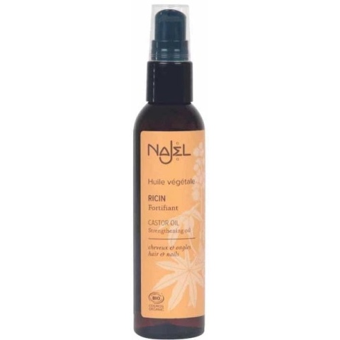 Olej Rycynowy Wzmacniający Skórę, Włosy i Paznokcie, Cosmos Organic, Najel, 80ml