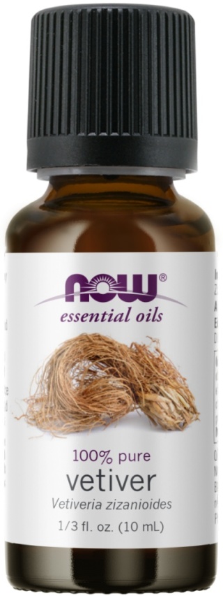 Olejek Eteryczny z Wetywerii, Now Foods, 10ml