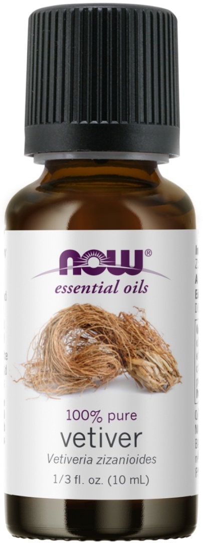 Olejek Eteryczny z Wetywerii, Now Foods, 10ml