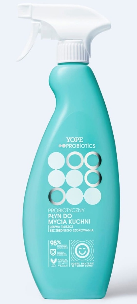 Probiotyczny płyn do mycia kuchni, Yope PROBIOTICS