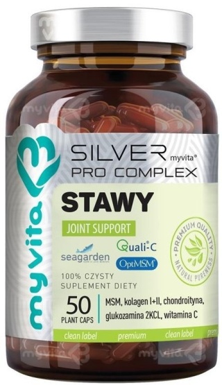 STAWY Joint Support Silver Pro Complex, MyVita, 50 kapsułek