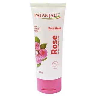 Żel do Mycia Twarzy Różany Patanjali, 100g