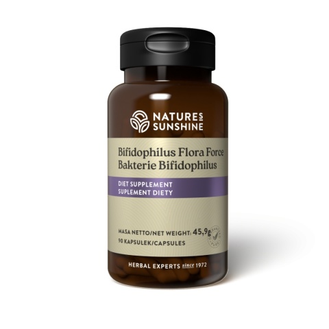 Bakterie Bifidophilus, Nature's Sunshine, 90 kapsułek