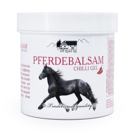 Balsam Koński Rozgrzewający, Pferdebalsam Chili Gel, Pullach Hof, 250ml