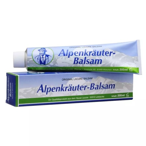 Balsam przeciwbólowy Zioła Alpejskie, ALPENKRAUTER, 200ml