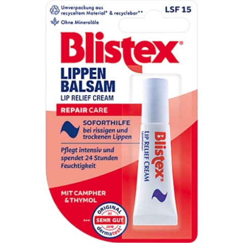 Blistex Balsam do Ust Intensywnie Regenerujący, SPF 15
