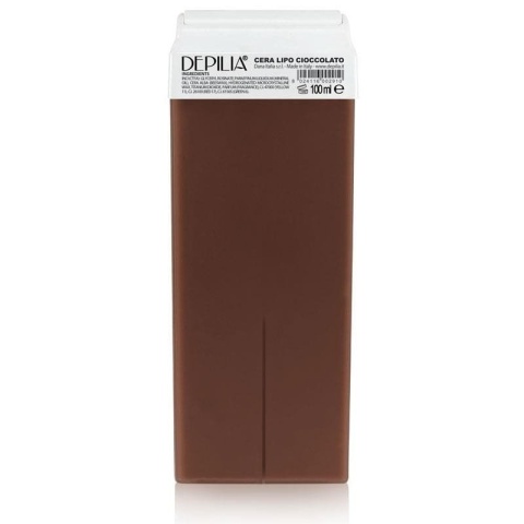 DEPILIA Wosk do depilacji w rolce - CZEKOLADA, 100ml