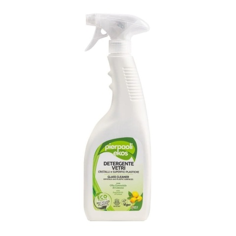 Ekologiczny spray do czyszczenia szkła, luster, CYTRYNOWY, Pierpaoli Ekos, 750ml
