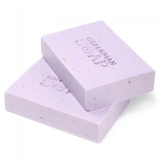 Lawenda i Geranium Naturalne Mydło do Twarzy i Ciała Greenman, 100g