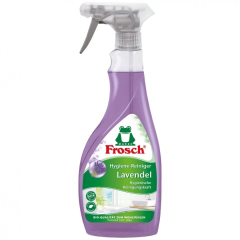 Lawendowy spray czyszczący do łazienki, FROSCH, 500ml