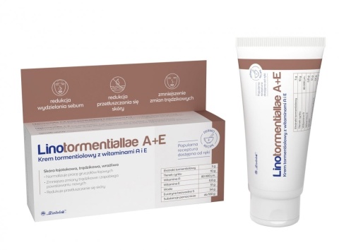 Linotormentiallae A+E krem tormentiolowy z witaminą A i E, 50g