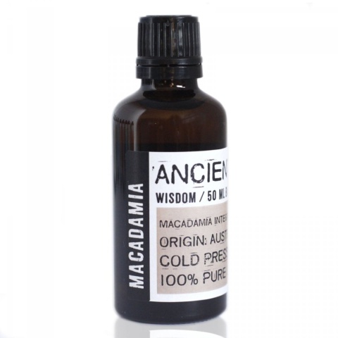 Olej Bazowy z Orzechów Makadamii, Ancient Wisdom, 50ml
