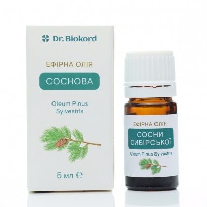 Olejek Eteryczny Sosnowy, 100% Naturalny, Dr.Biokord, 5ml