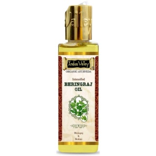 Olejek ziołowy do włosów Bhringraj, Indus Valley, 100ml