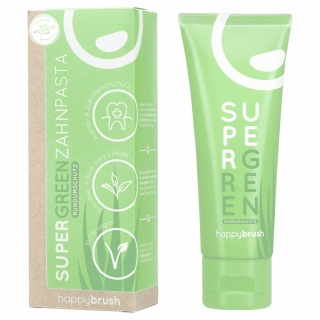 Wegańska Pasta do Zębów Super Green, happybrush, 75ml