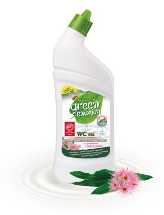Żel do WC, odkamieniacz do toalet, EUKALIPTUS, Green Emotion, 750ml