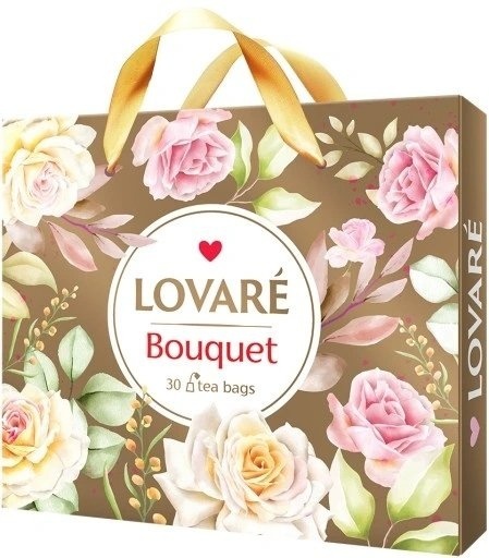 Zestaw herbat „Bouguet" Lovare (6 smaków po 5 kopert)