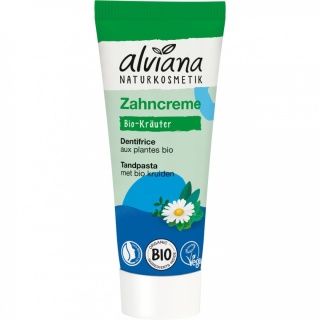 Ziołowa Pasta do zębów z rumiankiem, ALVIANA