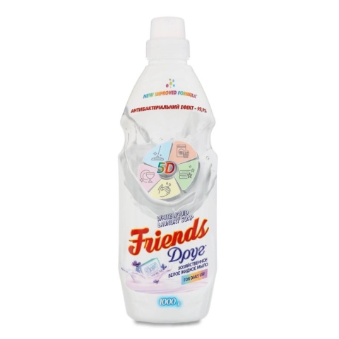 Gospodarcze Mydło w płynie 5D, FRIENDS, 1000ml