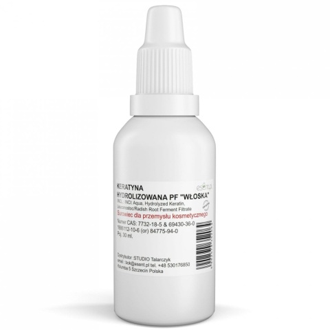 Keratyna hydrolizowana PF "Włoska", Esent, 30ml