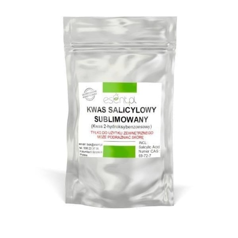 Kwas Salicylowy 99,79%, Esent, 100g