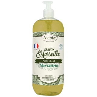 Mydło Aleppo w Płynie o Zapachu Olejku Werbeny, Alepia, 1000ml