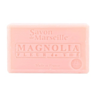 Mydło Marsylskie Prowansalskie MAGNOLIA I KWIAT HERBATY, 72%, Le Chatelard, 100g
