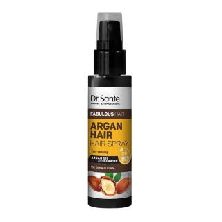 Odżywka w sprayu do zniszczonych włosów z olejem arganowym i keratyną, Dr.Sante Argan, 150ml